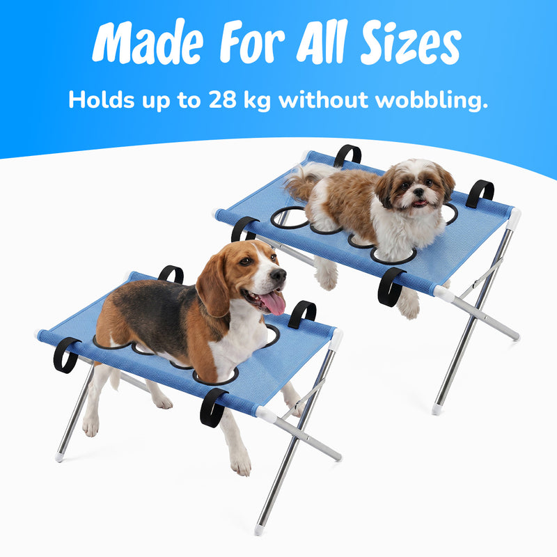 Made for all sizes: holds up to 28 kg without wobbling